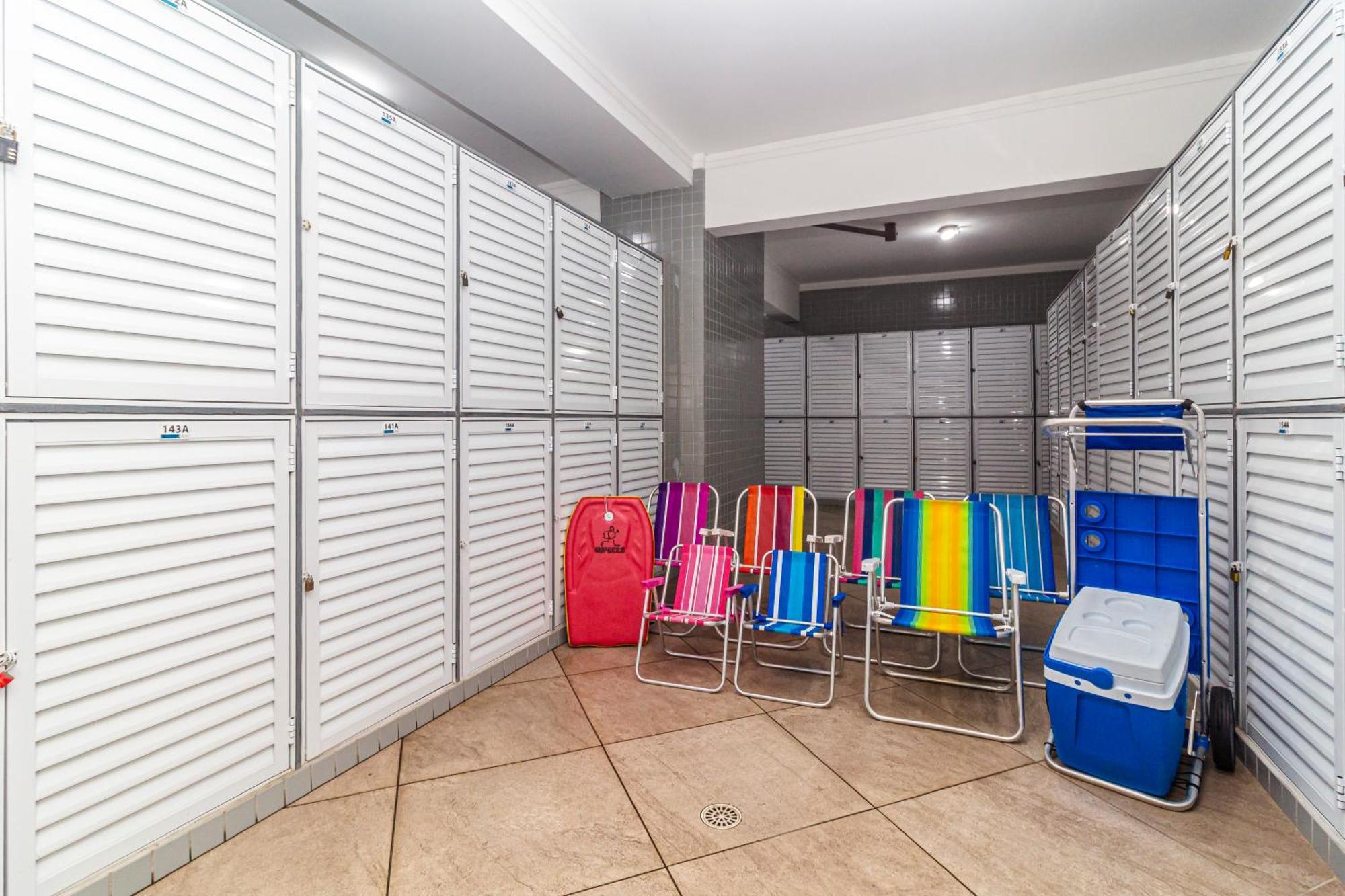 100m PRAIA do BOQUEIRÃO e CENTRO - Vista MAR - Varanda GOURMET com CHURRASQUEIRA privativa - AR CONDICIONADO em todos os ambientes - Wi-Fi 250 Mbps - Acomoda até 6 pessoas - Pet Friendly Praia Grande  Extérieur photo